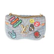 Pre-owned Denim louis-vuitton-bags Louis Vuitton Vintage , Blue , Dame...