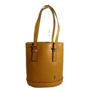 Pre-owned Leather louis-vuitton-bags Louis Vuitton Vintage , Yellow , ...