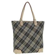 Pre-owned Canvas totes Burberry Vintage , Beige , Dames