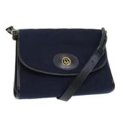 Pre-owned Canvas dior-bags Dior Vintage , Blue , Dames