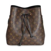 Pre-owned Canvas louis-vuitton-bags Louis Vuitton Vintage , Black , Da...