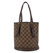 Pre-owned Canvas louis-vuitton-bags Louis Vuitton Vintage , Brown , Da...