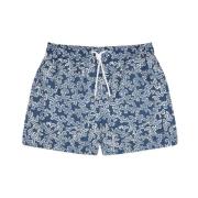 Blauwe Koraal Shorts, Zwemkleding Apnee , Blue , Heren