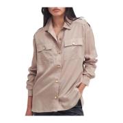 Callie Shirt Licht Trench Barbour , Beige , Dames