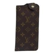 Pre-owned Canvas wallets Louis Vuitton Vintage , Brown , Dames