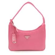 Pre-owned Nylon prada-bags Prada Vintage , Pink , Dames