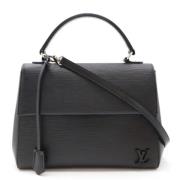 Pre-owned Leather louis-vuitton-bags Louis Vuitton Vintage , Black , D...