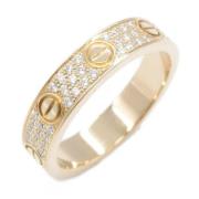 Pre-owned Metal rings Cartier Vintage , Yellow , Dames