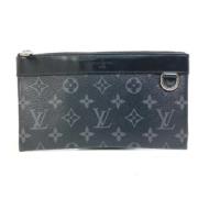 Pre-owned Fabric pouches Louis Vuitton Vintage , Black , Heren