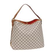 Pre-owned Canvas louis-vuitton-bags Louis Vuitton Vintage , Beige , Da...