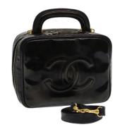 Pre-owned Fabric chanel-bags Chanel Vintage , Black , Dames