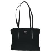 Pre-owned Fabric prada-bags Prada Vintage , Black , Dames