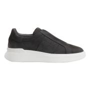 Grijze Slip-On Sneakers met Memory Foam Hogan , Gray , Heren