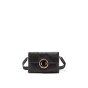 Medium Puffy Crossbody TAS Maliparmi , Black , Dames