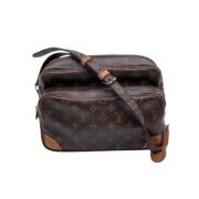 Pre-owned Leather crossbody-bags Louis Vuitton Vintage , Brown , Dames