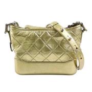 Pre-owned Metal chanel-bags Chanel Vintage , Yellow , Dames