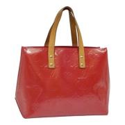 Pre-owned Leather handbags Louis Vuitton Vintage , Red , Dames