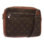 Pre-owned Canvas clutches Louis Vuitton Vintage , Brown , Dames