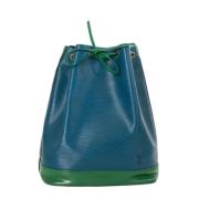 Pre-owned Leather louis-vuitton-bags Louis Vuitton Vintage , Blue , Da...