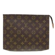 Pre-owned Canvas louis-vuitton-bags Louis Vuitton Vintage , Brown , Da...