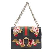 Pre-owned Leather gucci-bags Gucci Vintage , Multicolor , Dames