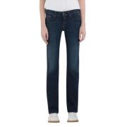 Donkerblauwe Bootcut Jeans Nieuwe Stijl Replay , Blue , Dames