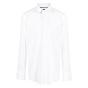 Slim Fit Polyamide Elastaan Shirt Hugo Boss , White , Heren