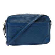 Pre-owned Leather louis-vuitton-bags Louis Vuitton Vintage , Blue , Da...