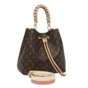 Pre-owned Canvas louis-vuitton-bags Louis Vuitton Vintage , Brown , Da...