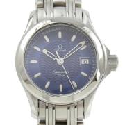 Pre-owned Stainless Steel watches Omega Vintage , Blue , Dames