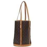 Pre-owned Canvas louis-vuitton-bags Louis Vuitton Vintage , Brown , Da...