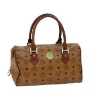 Pre-owned Leather handbags MCM Pre-owned , Brown , Dames