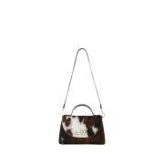 Neutrale Leren Crossbody Tas Simone Rocha , Brown , Dames