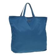 Pre-owned Nylon handbags Prada Vintage , Blue , Dames