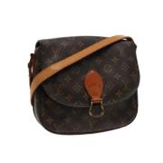 Pre-owned Canvas louis-vuitton-bags Louis Vuitton Vintage , Brown , Da...