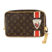 Pre-owned Canvas louis-vuitton-bags Louis Vuitton Vintage , Brown , Da...