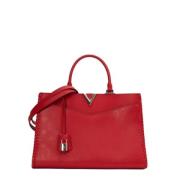 Pre-owned Canvas louis-vuitton-bags Louis Vuitton Vintage , Red , Dame...