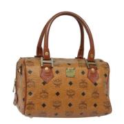 Pre-owned Leather handbags MCM Pre-owned , Brown , Dames