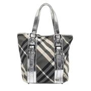 Pre-owned Nylon totes Burberry Vintage , Gray , Dames