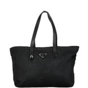 Pre-owned Canvas prada-bags Prada Vintage , Black , Dames