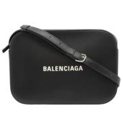 Pre-owned Leather balenciaga-bags Balenciaga Vintage , Black , Dames