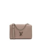 Pre-owned Leather louis-vuitton-bags Louis Vuitton Vintage , Beige , D...