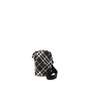 Zwarte Synthetische Crossbody Tas Burberry , Black , Unisex