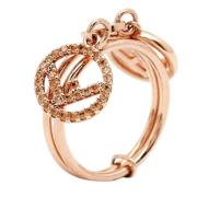 Pre-owned Rose Gold rings Fendi Vintage , Pink , Dames