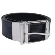 Pre-owned Leather belts Louis Vuitton Vintage , Blue , Dames