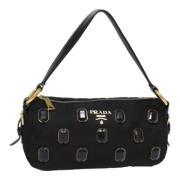 Pre-owned Fabric prada-bags Prada Vintage , Black , Dames