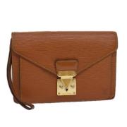 Pre-owned Leather louis-vuitton-bags Louis Vuitton Vintage , Brown , D...