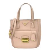 Pre-owned Leather prada-bags Prada Vintage , Pink , Dames