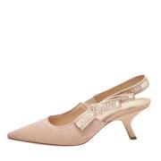 Pre-owned Canvas heels Dior Vintage , Pink , Dames