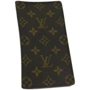 Pre-owned Canvas wallets Louis Vuitton Vintage , Brown , Dames